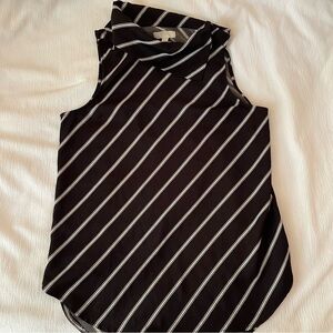 High Neck Sleeveless Top